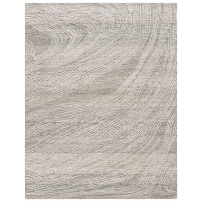 Tapis en laine touffeté à la main Bipin