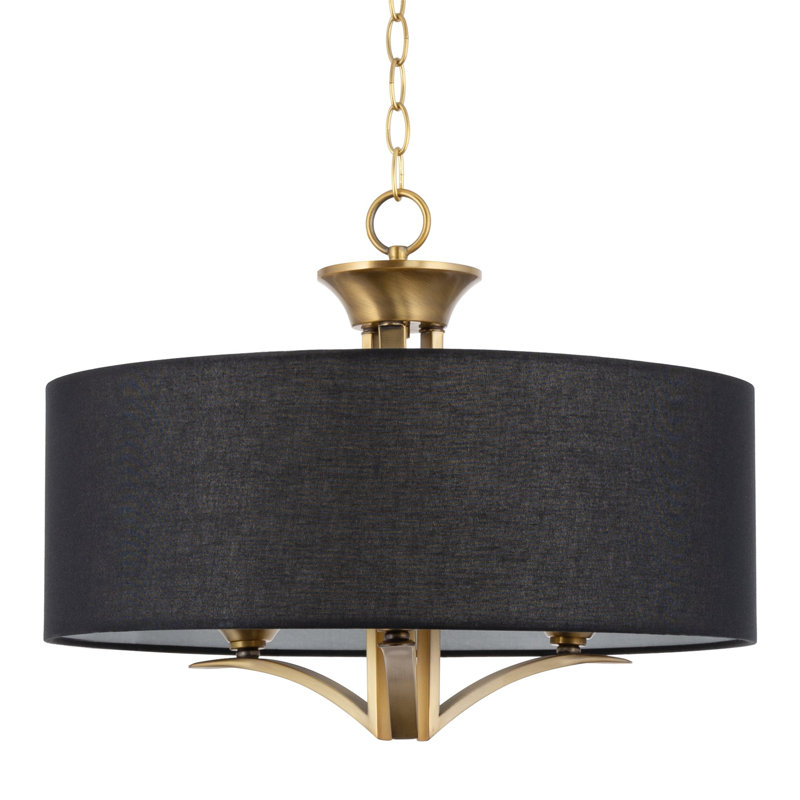 Haleemah 3 - Light Dimmable Drum Chandelier