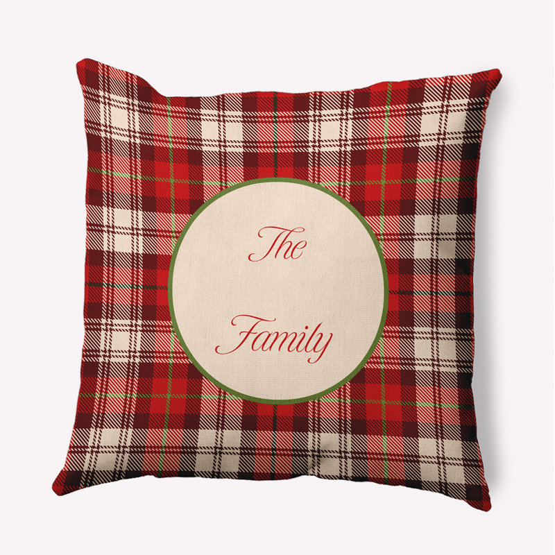  Housse et insert de coussin décoratif en polyester, 16 po x 16 po, Rouge intense, Oui