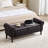 Tufted Upholstered Storage Bench with Nailhead Trim and Rolled Arm Design-1768078726-1768078724