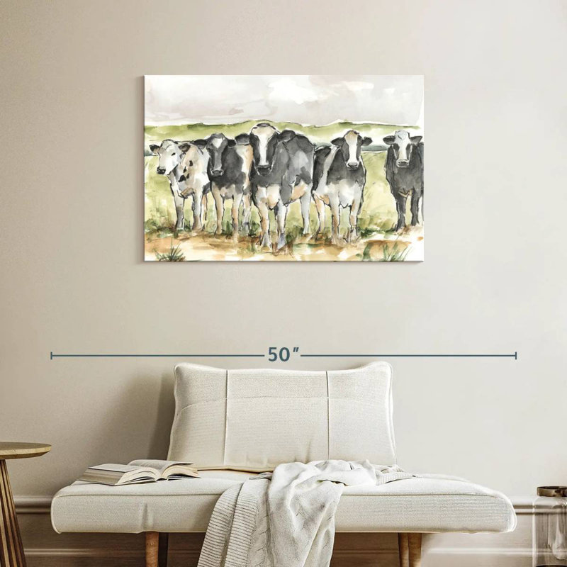 Brampt Field Days I, 24" H x 36" W