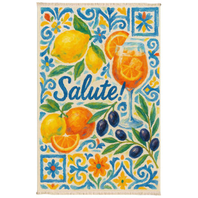 Citrus 'Salute!' Patio Area Rug