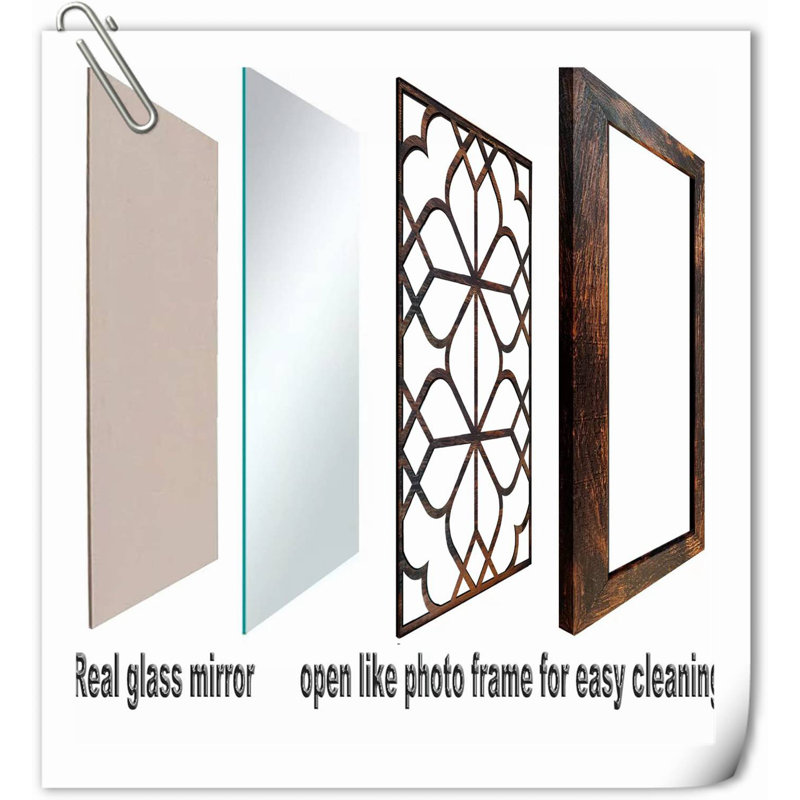 Wall Decor on Solid Wood, Brown
