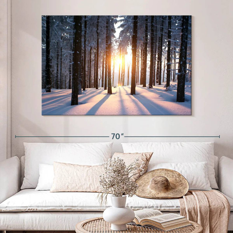 Harnek Pine Sunset, 34" H x 51" W