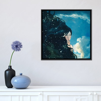 « lady night », impression sur toile