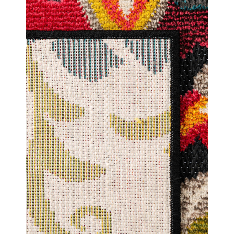 Tapis Bungalow Rose Nahla Caimin, Tapis de couloir 2 pi 7 po x 10 pi
