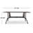 Outdoor Cast Aluminum Rectangular Dining Table, Bronze