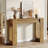 41.3‑inch Wood Console Table With Double Base