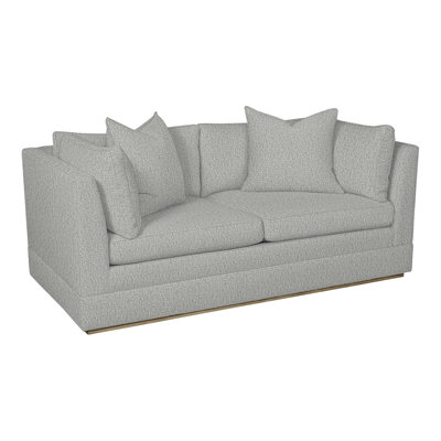 Causeuse à accoudoirs carrés 70,5 po Thom Filicia Home