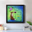 Happy Fox - peinture sur toile encadrée-1655634032-1655634033