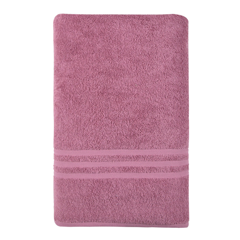 Casserly Midweight Bath Sheet, Dusty Rose