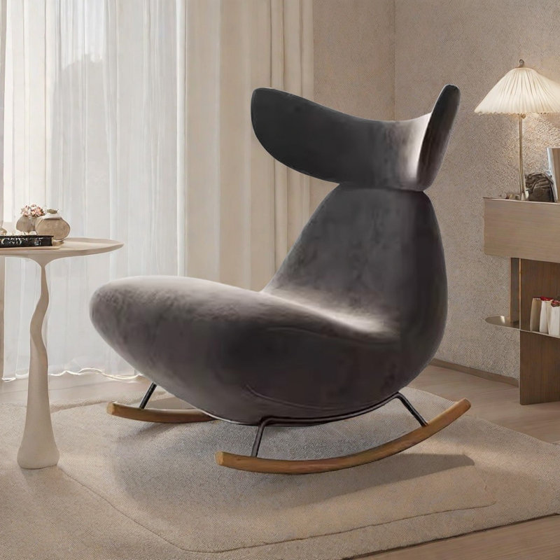 Chaise berçante Modern Fashion, Gris foncé