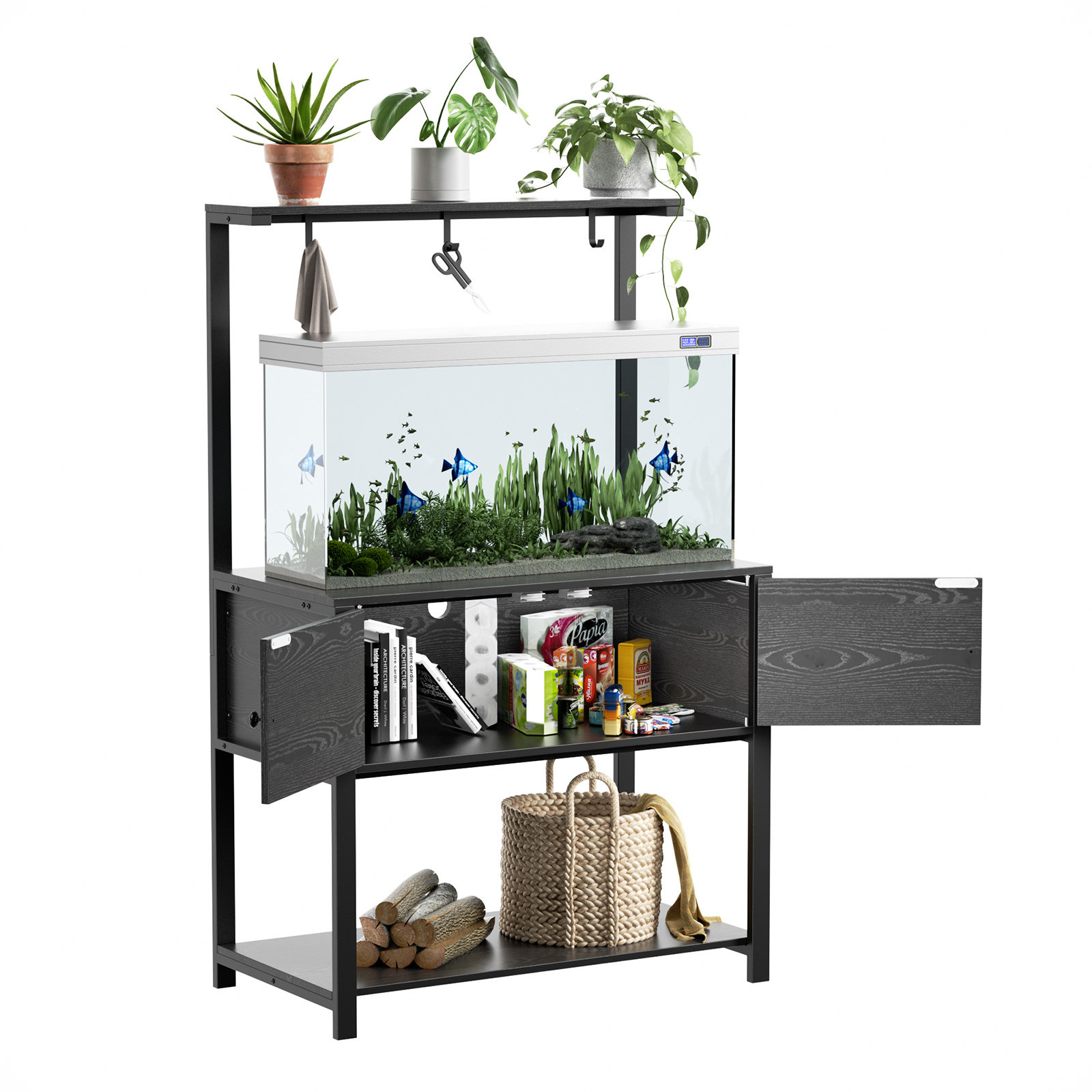Tucker Murphy Pet™ Dristen Rectangle Aquarium Stand Wayfair