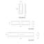 Vodka 1 - Light LED Bath Bar