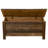Fireside Lodge Barnwood Blanket Chest - Wood Top-333023003