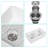 White Farmhouse Sink - 33 Inch White Ceramic Double Bowl Farm Kitchen Sink