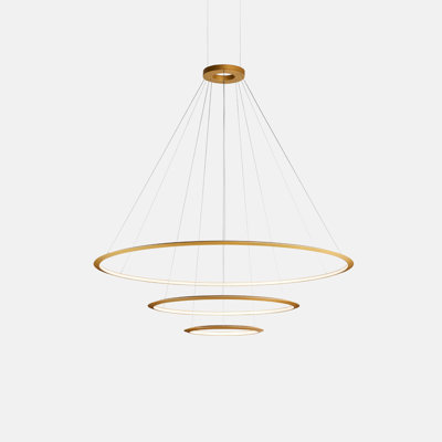 Circular 3 - Light LED Chandelier
