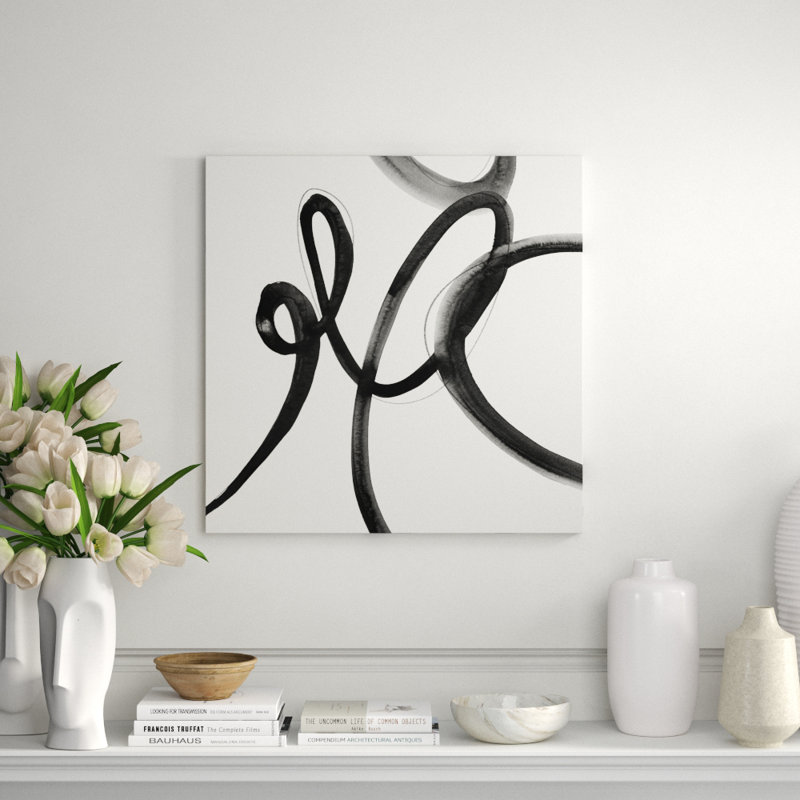 Heartbeat Note X Print by Barclay Butera, 30" H x 30" W, Image Brush Gel