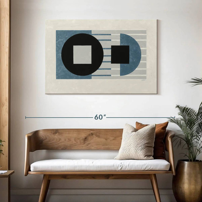 Bleu Avery parlant latéralement, H 30 po x l 45 po