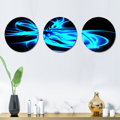 Abstract Wall Decor on Metal