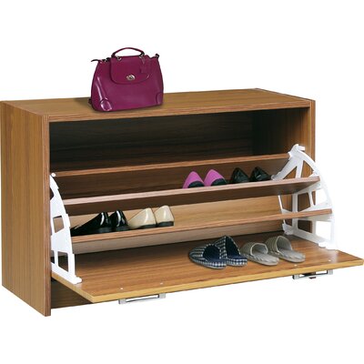 Rebrilliant 12 Pair Shoe Storage Cabinet & Reviews | Wayfair