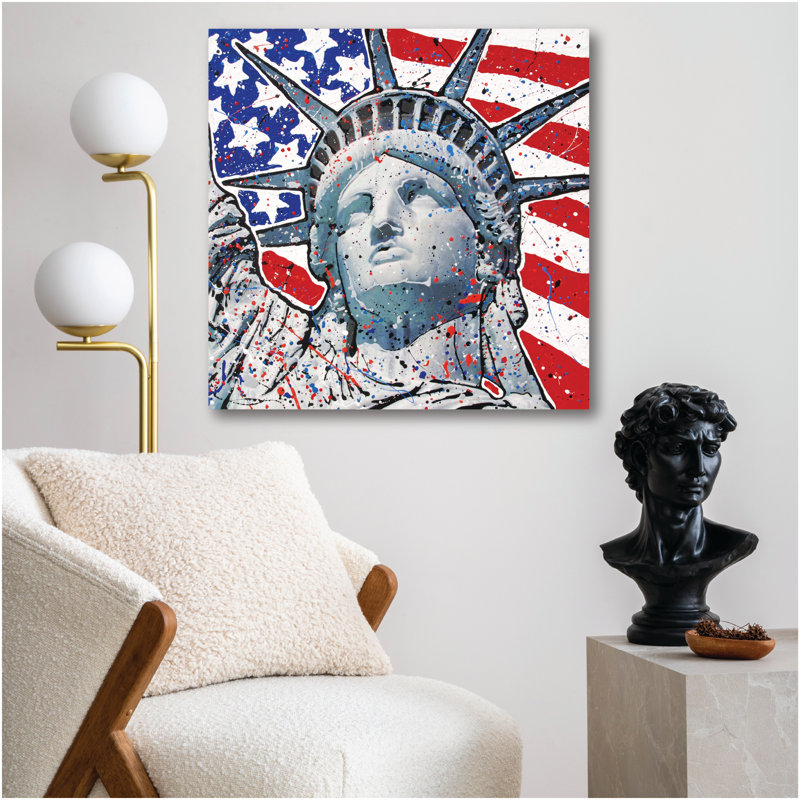Série Studio - Statue de la Liberté II - Toile tendue avec châssis - Collection Robert Holton