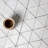 Nature 4 in. x 4.5 in. Marble Look Glass Straight Edge Triangle Mosaic Decorative Kitchen & Bathroom Wall Tile-36935874