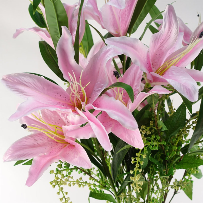 Silk Artificial Arrangement in Vase