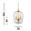 Peniste 5-Light Single Chandelier-191228400