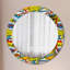 Huldar Glass Flat Wall Mirror