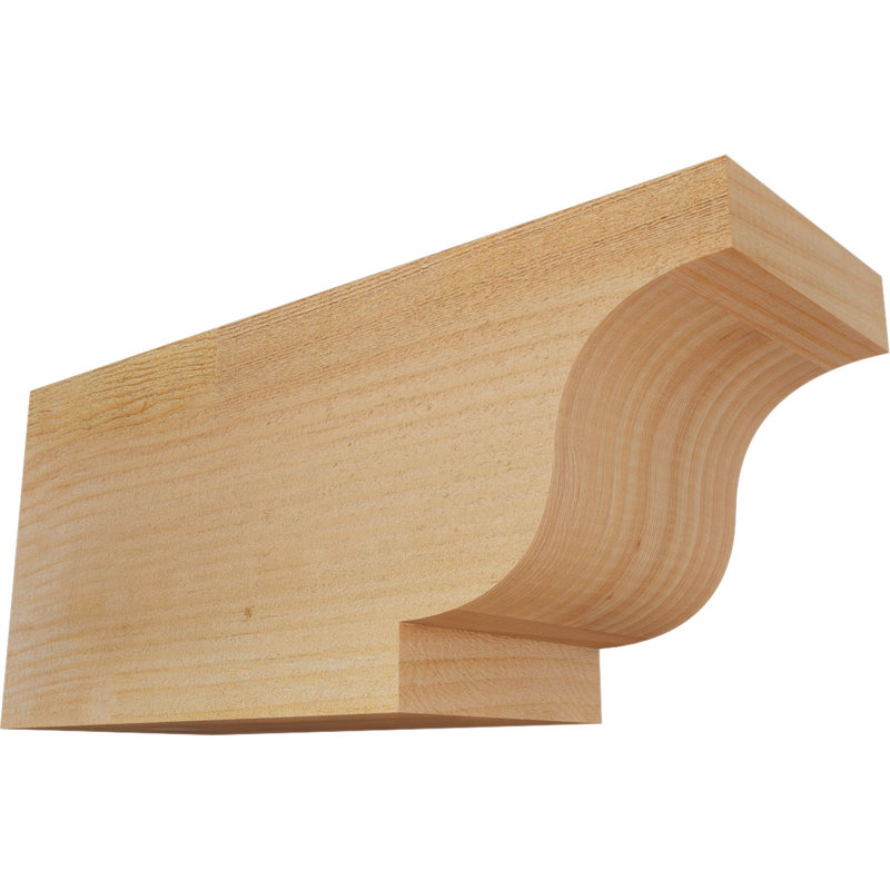 Queue de chevron Newport, Douglas, 8" H x 18" W x 6" D