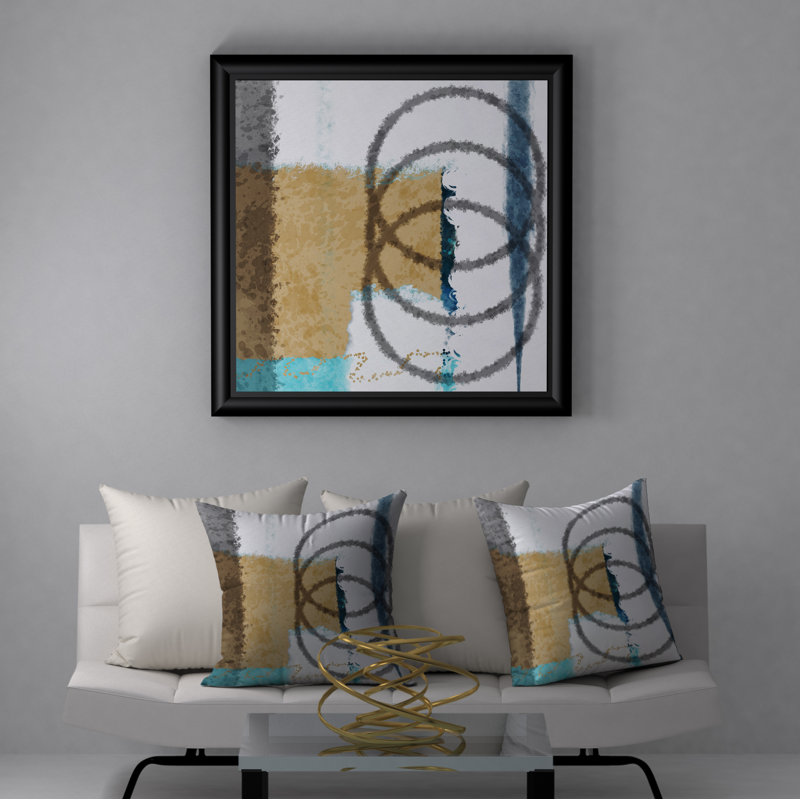Housse de coussin carrée/insert, 20 po X 20 po