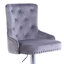 Tabouret de comptoir pivotant rembourré avec structure en métal Witman-2054082195-2136296292