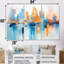 Copper - ensemble d'art mural abstrait paysage-108318826-108318830