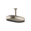 Statement 14" Single-Function Wall or Ceiling-Mount Round Rainhead, Oblong Rain Showerhead 2.5 GPM-1590078169