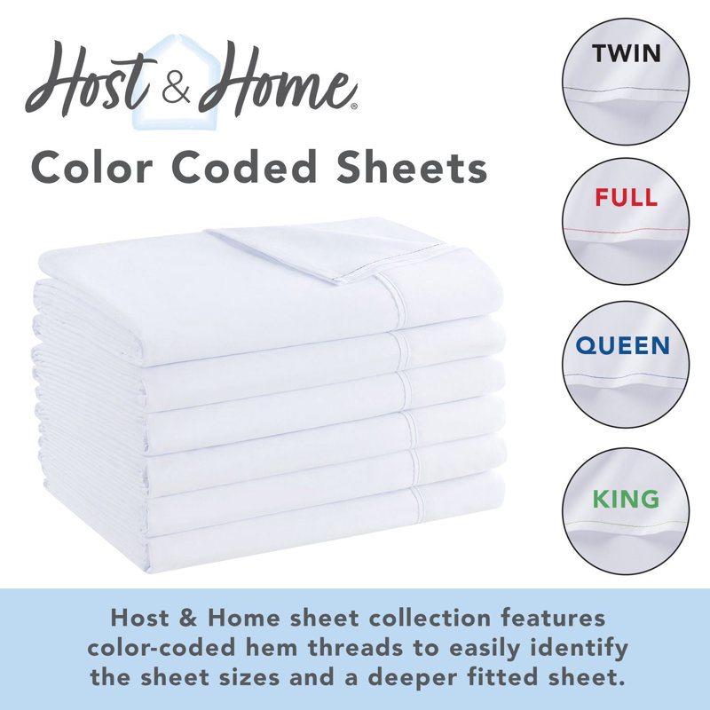Twin Gray Brushed Microfiber Flat Sheets Set of 6