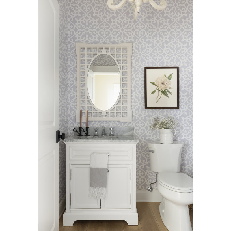 Bria Hammel Sage Garden Mirror, White