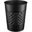 Corbeille à papier géométrique en métal gaufré 1,7 gallon-62609830