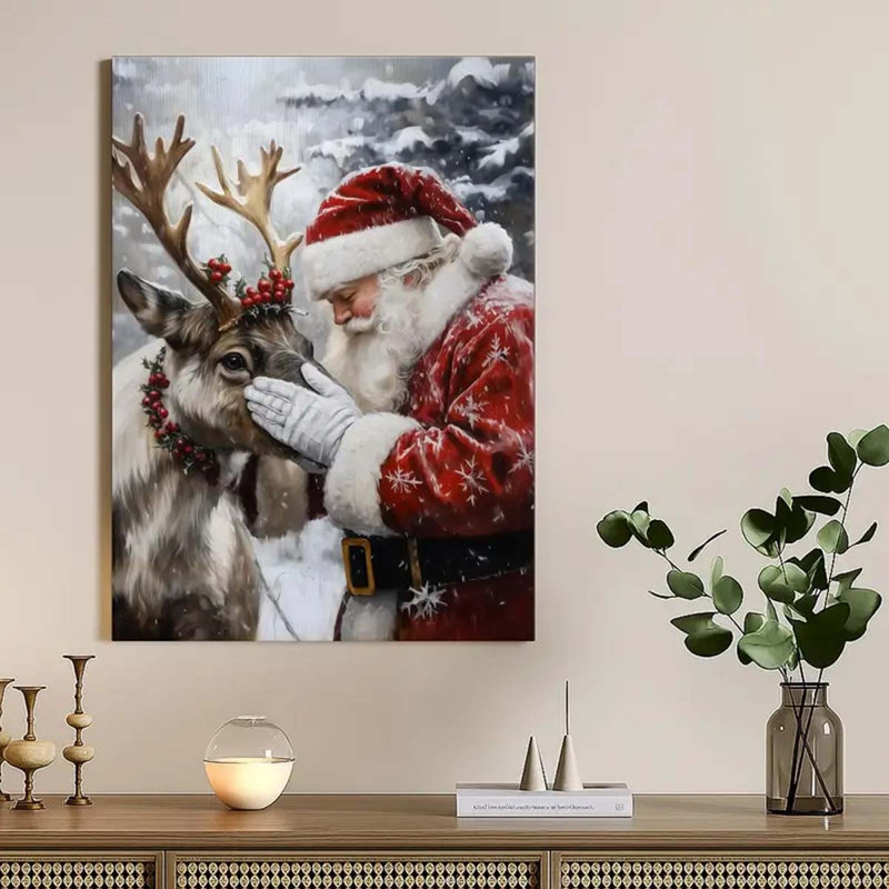 1 Piece Wrapped Canvas Wall Art
