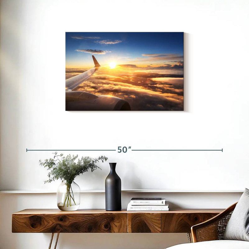 Mehar Airplane Wing, 20'' H x 30'' W