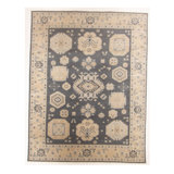 Handmade Cotton and Wool Oriental Area Rug