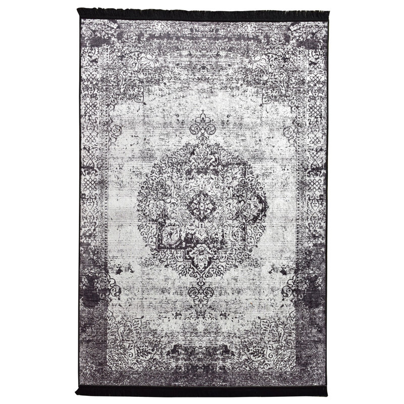 Antibacterial Non-Slip Area Rug, 100% Polyester, 47.2 x 70.9 inches | 0.16 in Pile Height, Machine Washable, Durable Felt Base | Perfect for Living Room, Bedroom, & Dining Room | Soft, Stylish, and Easy to Maintain