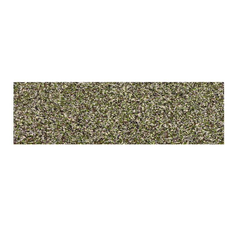 Paillasson extérieur antidérapant Shiffa, Blanc / vert, L 35,4 po x L 94,5 po