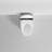 Advanced Smart Toilet Bidet - Auto Open/Close Lid, Foot Sensor, Move Washing Mode, White With Led Display Screen, Warm Air ,