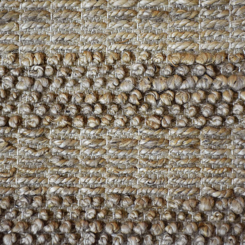 Tapis en jute tissé à la main St Catherine, Rectangle de 5 pi x 8 pi
