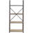 Antique Oak and Sandy Grey 5-tier Bookcase-1289731537