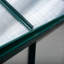 Aaliegha 6 x 10ft Polycarbonate Greenhouse Walk in Slide Door Dark Green