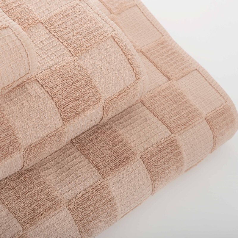 Chess Washcloth, Linen