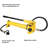 Portable Manual Hydraulic Lifting Pump