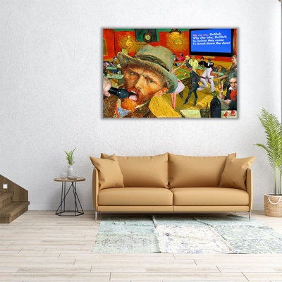 Karaoke Night In Arles - Canvas Print Wall Art